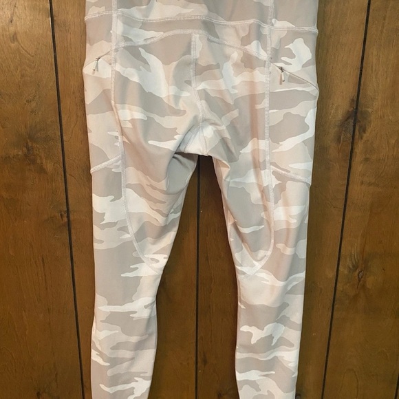 Athleta Beige Camo Leggings - Picture 2 of 4